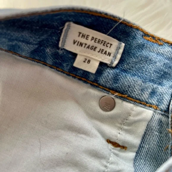 Madewell | The perfect vintage jean in Fitzgerald wash 28 NWOT - Picture 3 of 4